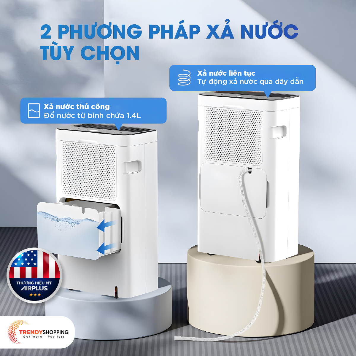 Máy hút ẩm dân dụng Airplus AP10-2010EW