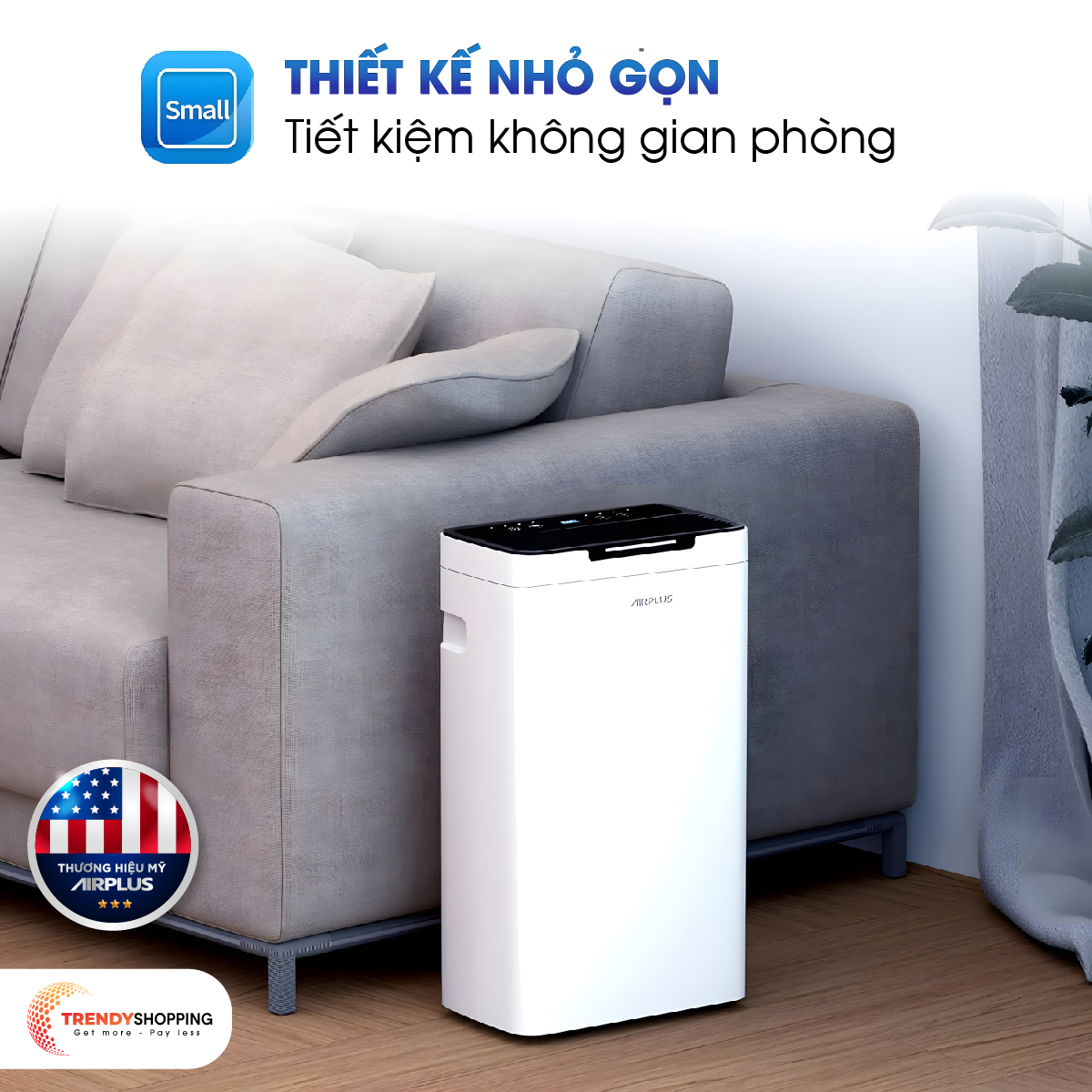 Máy hút ẩm dân dụng Airplus AP10-2010EW