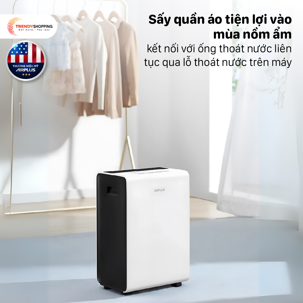 Máy hút ẩm dân dụng Airplus AP16-2006EW