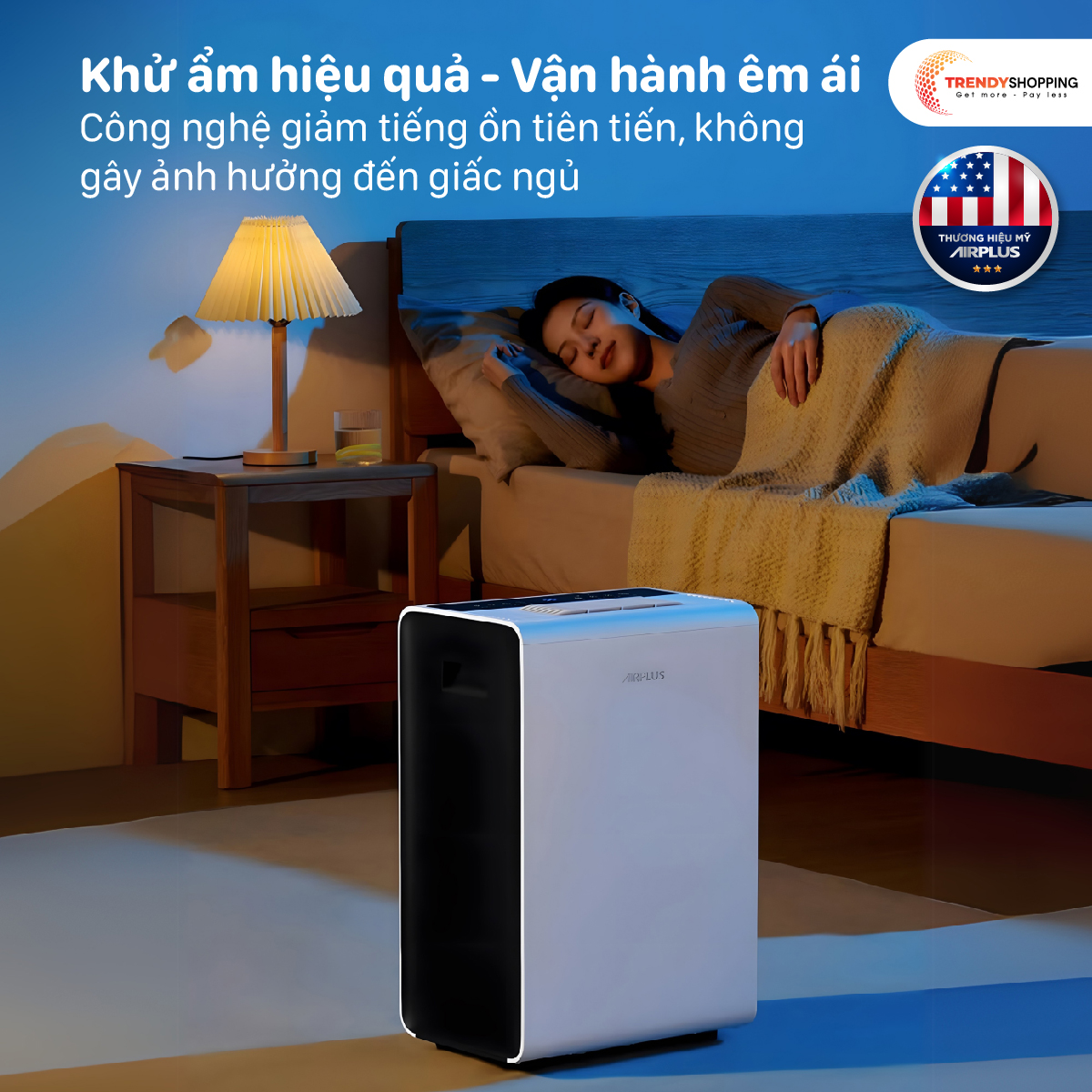 Máy hút ẩm dân dụng Airplus AP16-2006EW