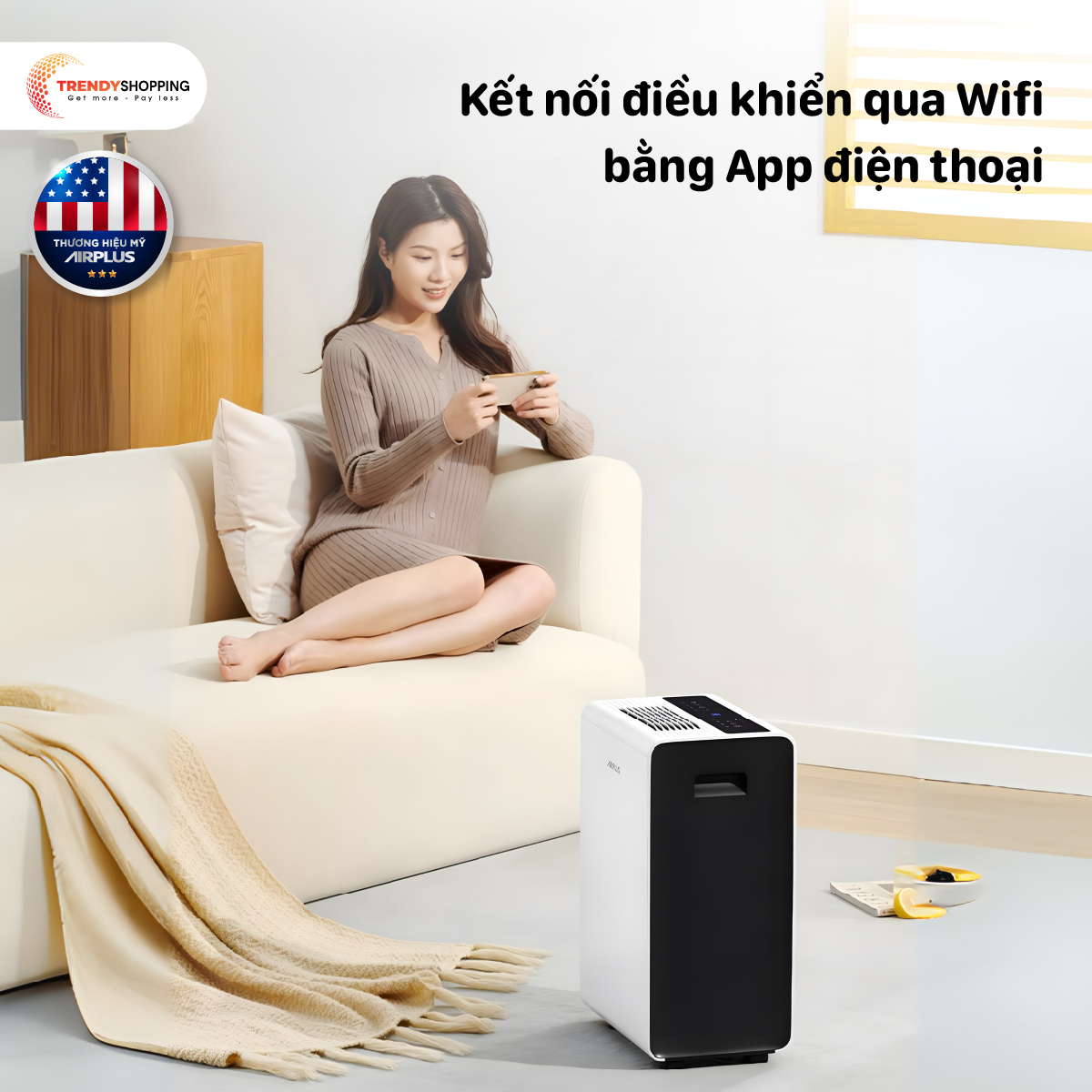 Máy hút ẩm dân dụng Airplus AP16-2006EW
