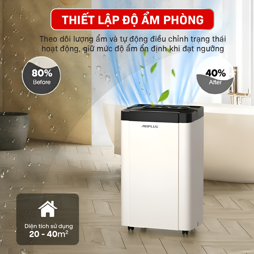 Máy hút ẩm dân dụng Airplus AP20-1909EE