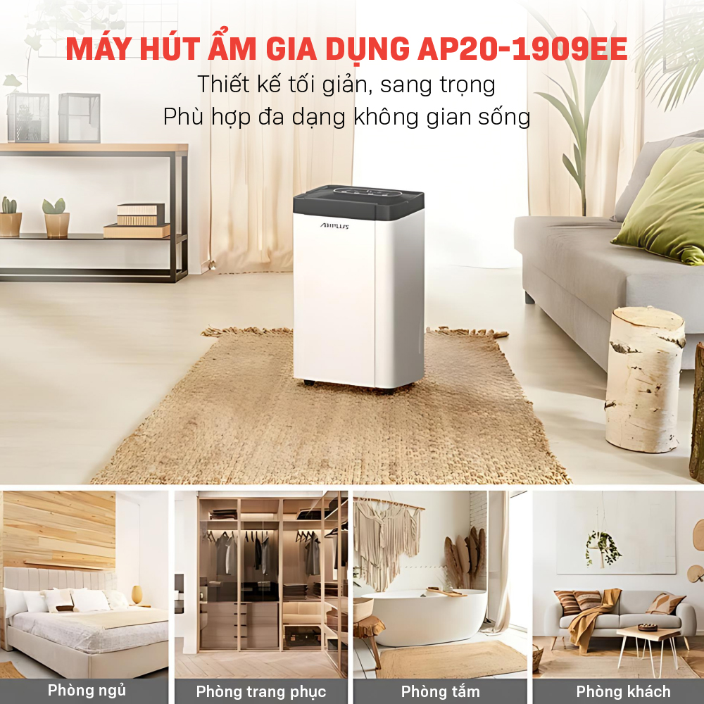Máy hút ẩm dân dụng Airplus AP20-1909EE