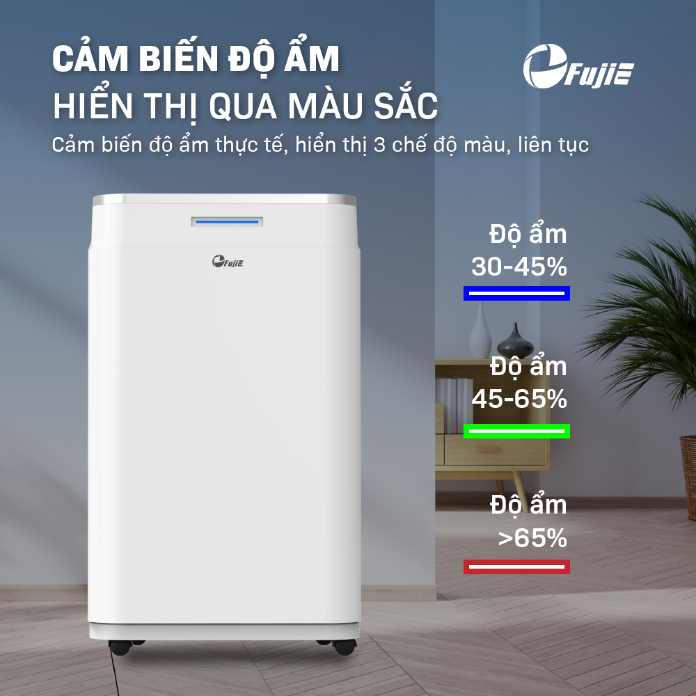 Máy hút ẩm dân dụng FujiE HM-918EC-N