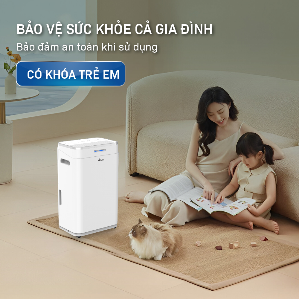 Máy hút ẩm dân dụng FujiE HM-918EC-N