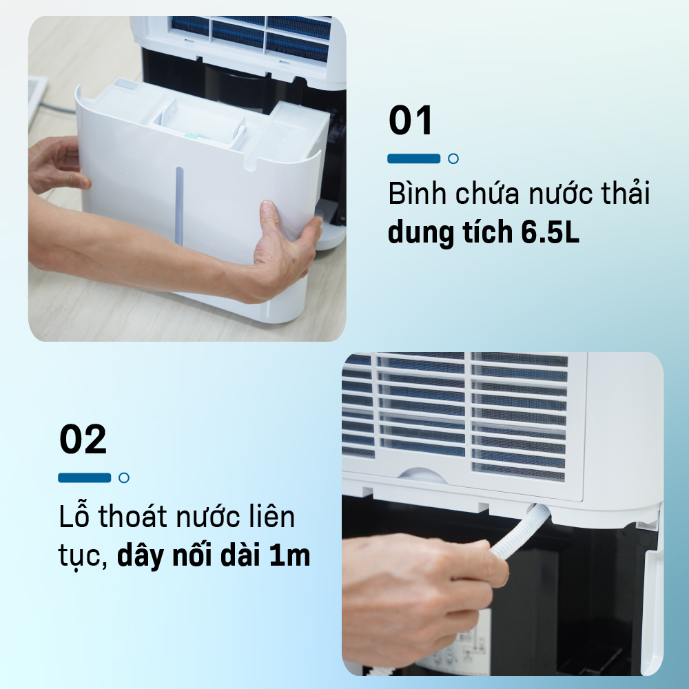 Máy hút ẩm dân dụng FujiE HM-918EC-N