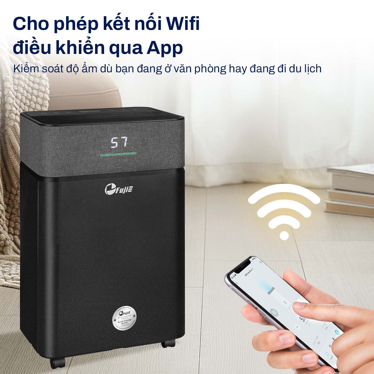 Máy hút ẩm dân dụng FujiE HM-916ED