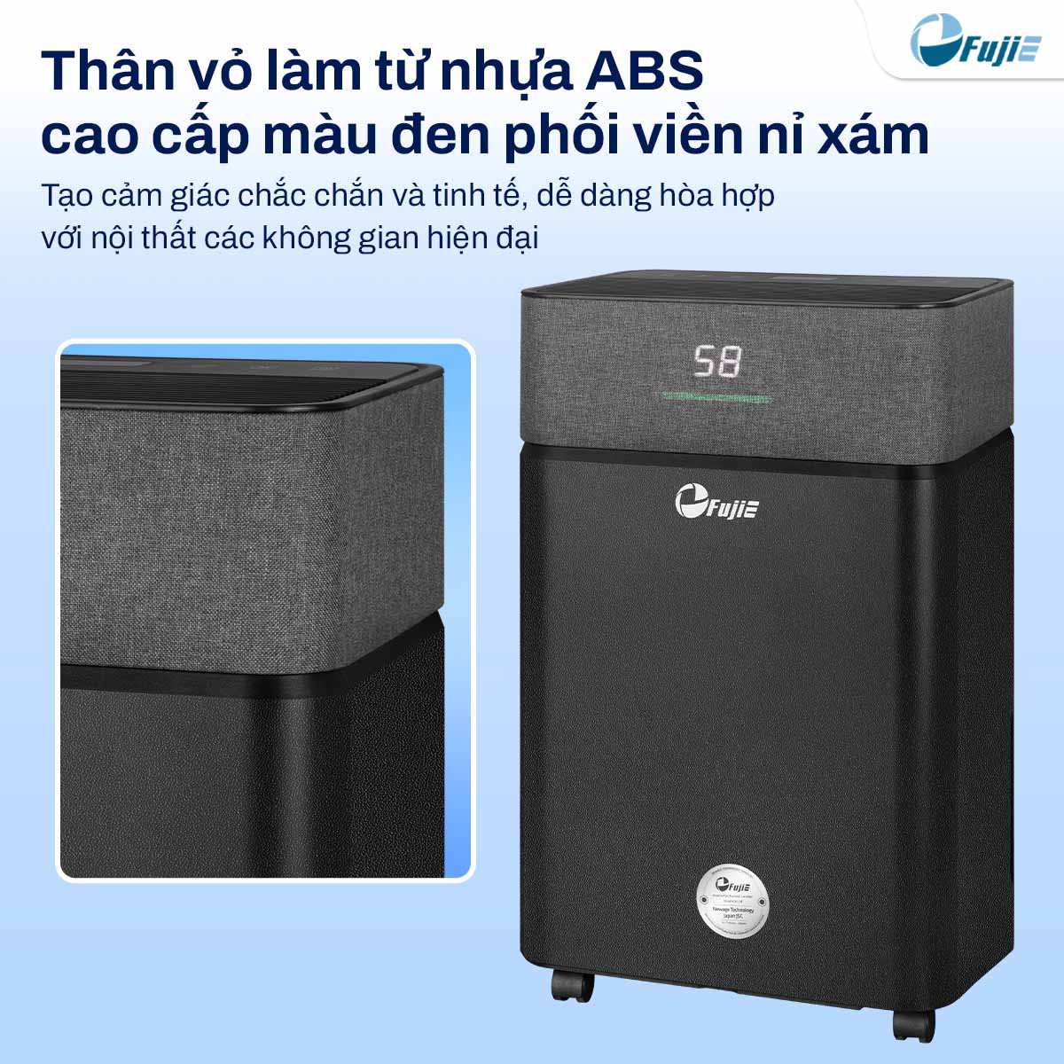 Máy hút ẩm dân dụng FujiE HM-916ED