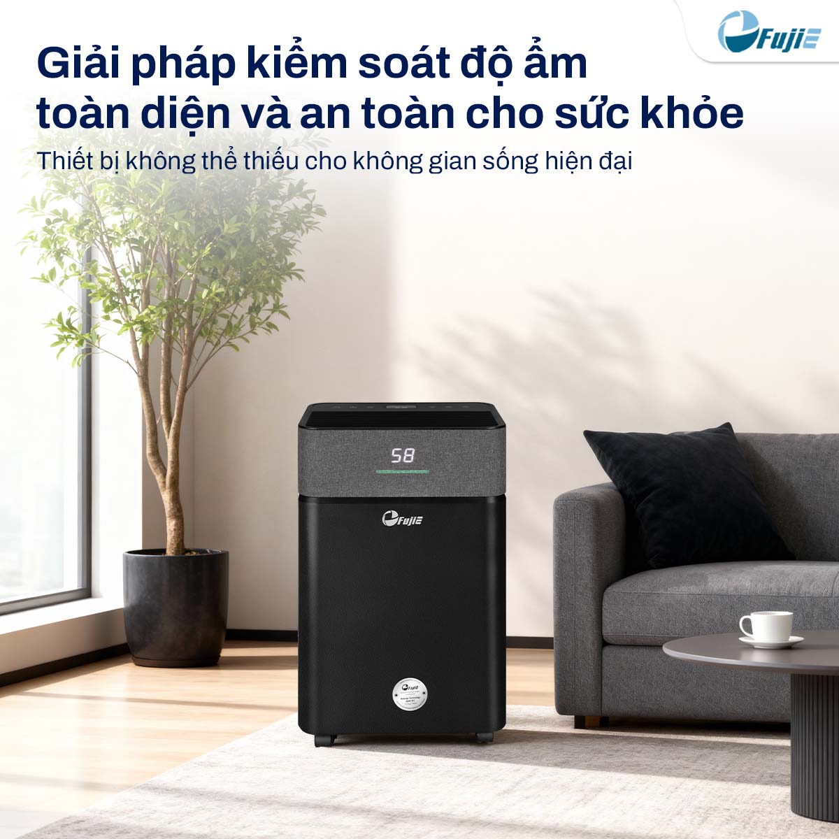 Máy hút ẩm dân dụng FujiE HM-920ED