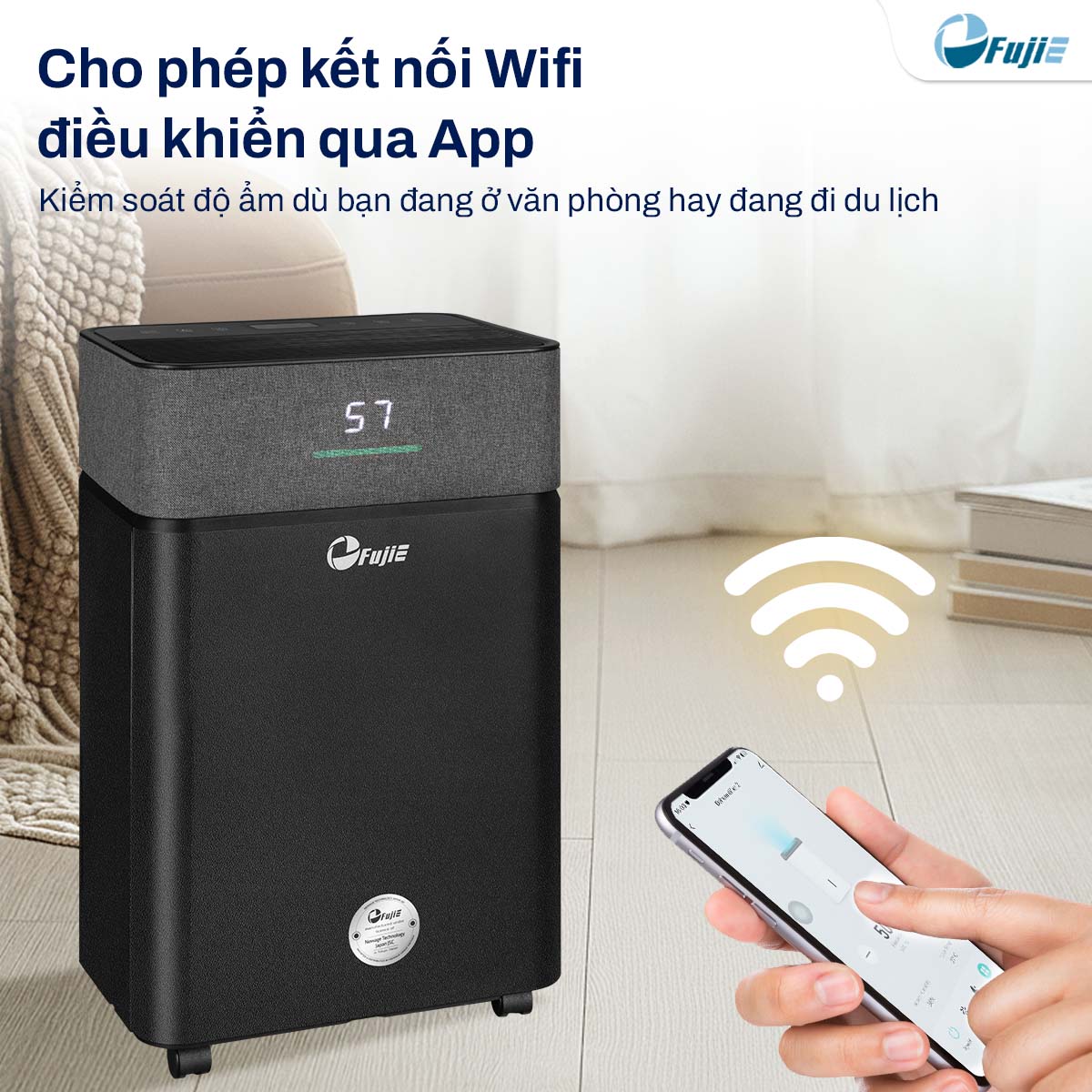 Máy hút ẩm dân dụng FujiE HM-920ED
