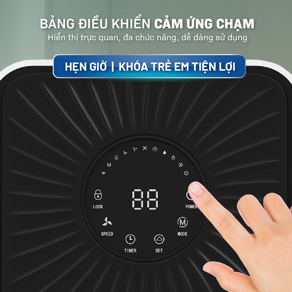 Máy hút ẩm dân dụng Fujihaia DH12W