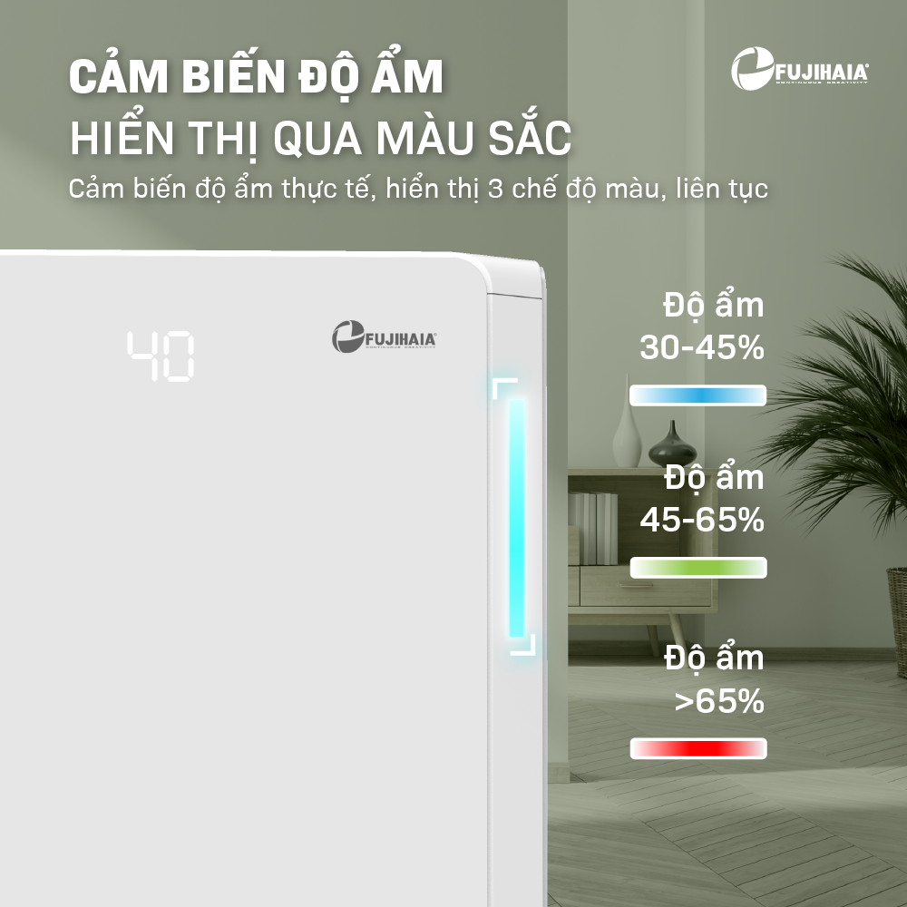 Máy hút ẩm dân dụng Fujihaia DH18CR