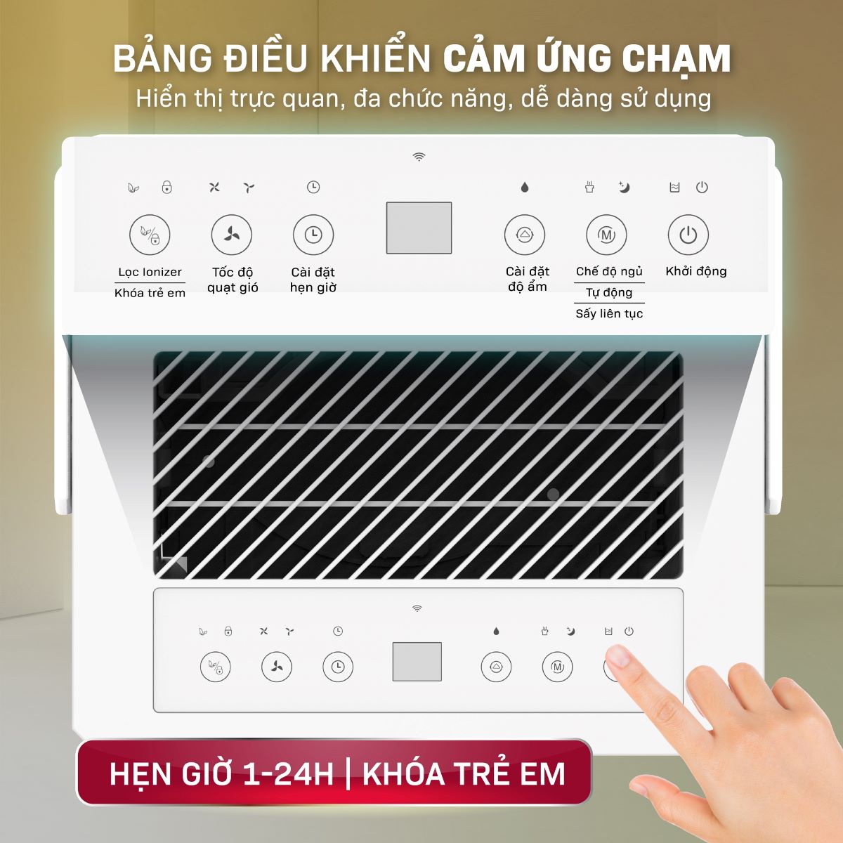 Máy hút ẩm dân dụng Fujihome DH14