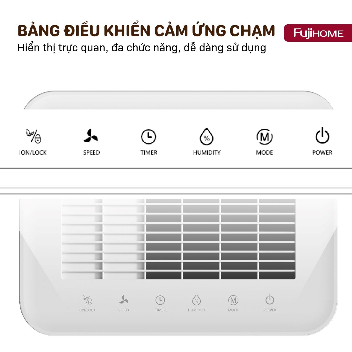 Máy hút ẩm dân dụng Fujihome DH16NW