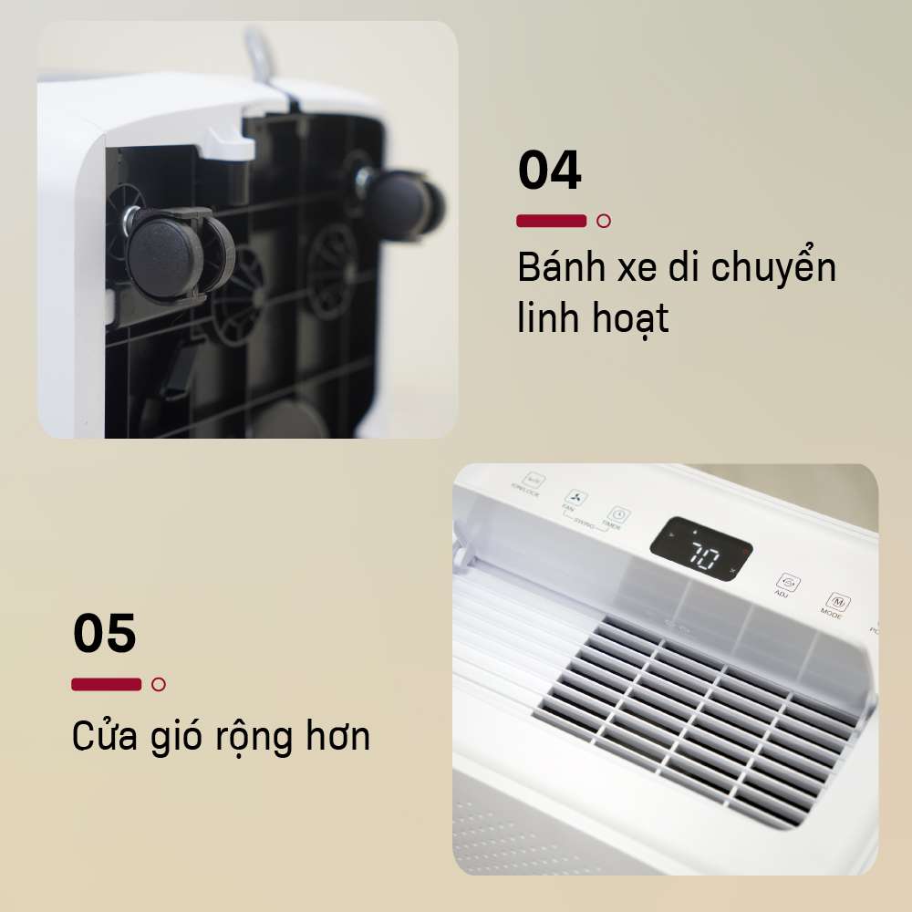Máy hút ẩm dân dụng Fujihome DH18W