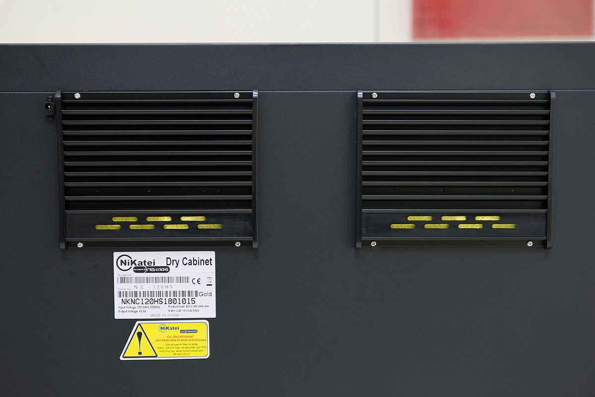 Tủ chống ẩm Nikatei NC-120HS Gold