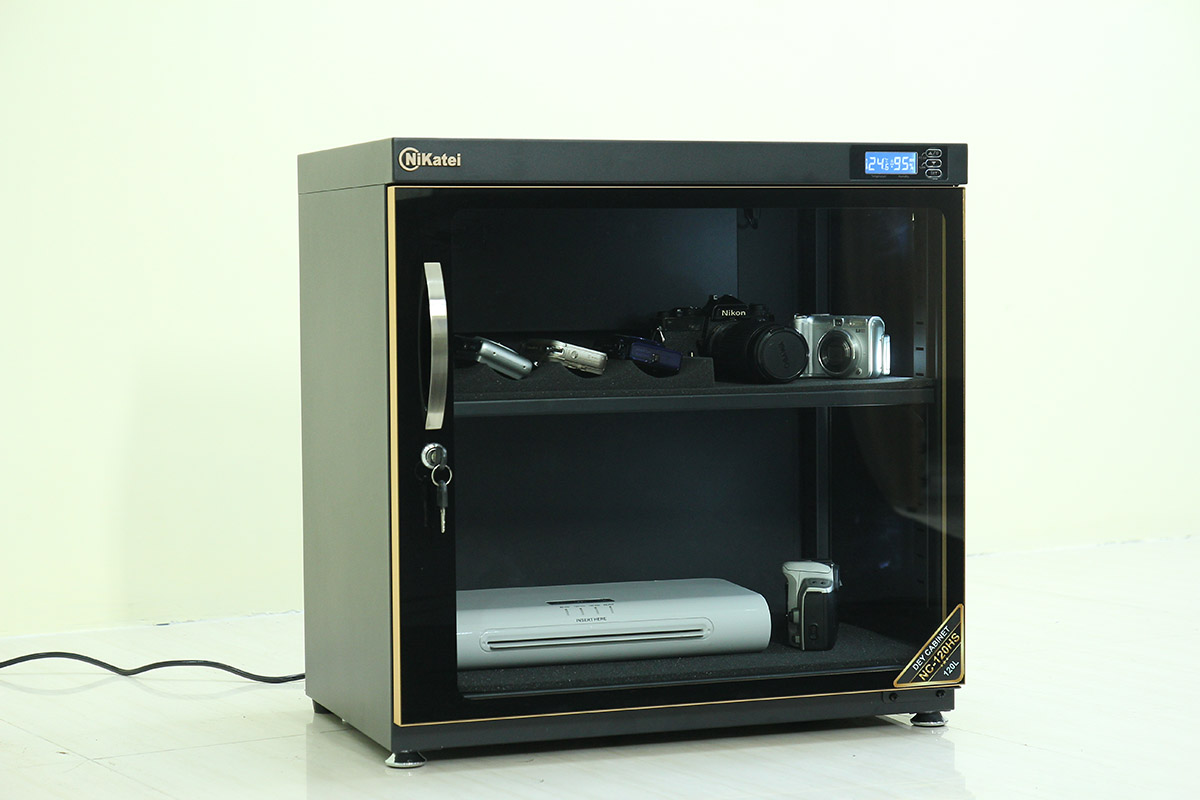 Tủ chống ẩm Nikatei NC-120HS Gold