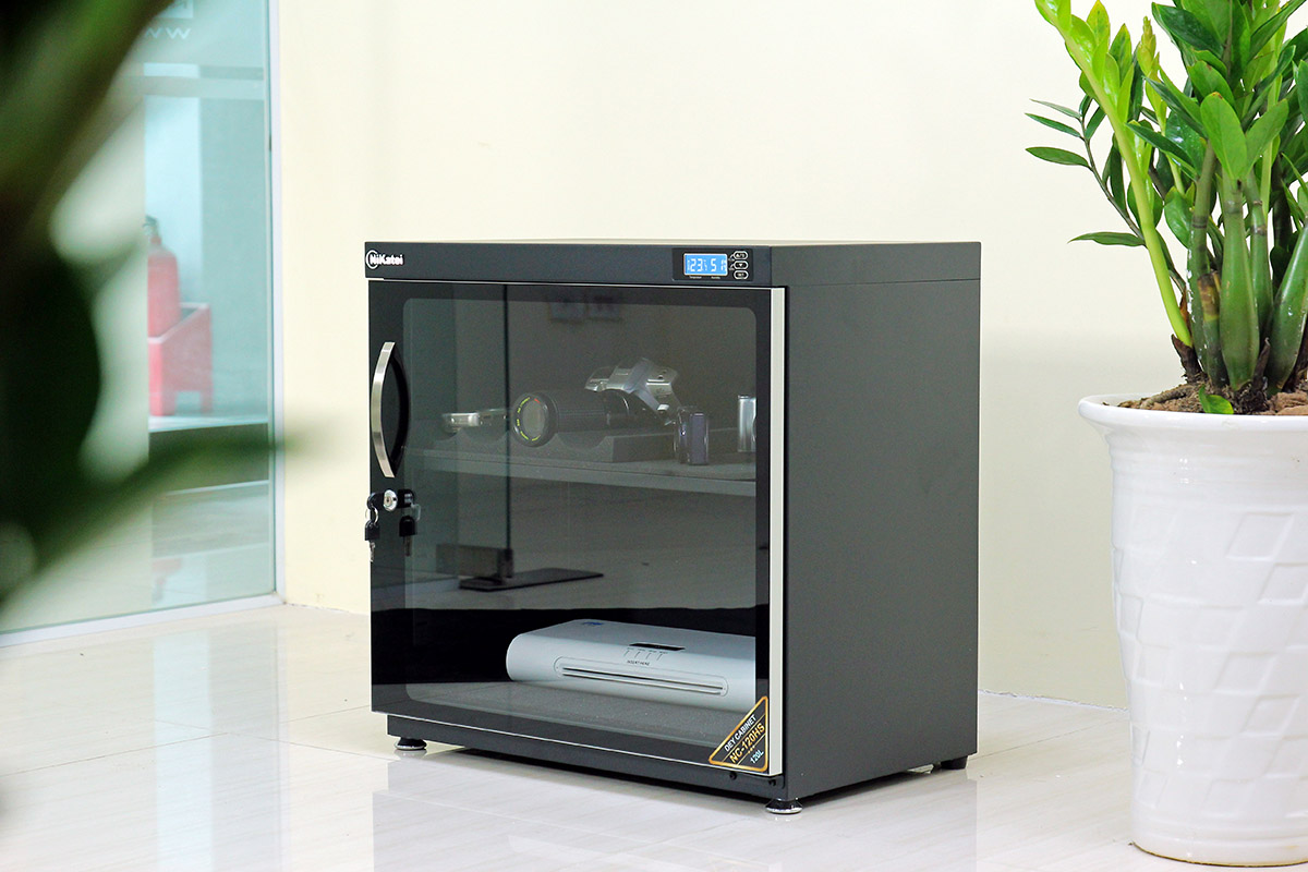 Tủ chống ẩm Nikatei NC-120HS Silver