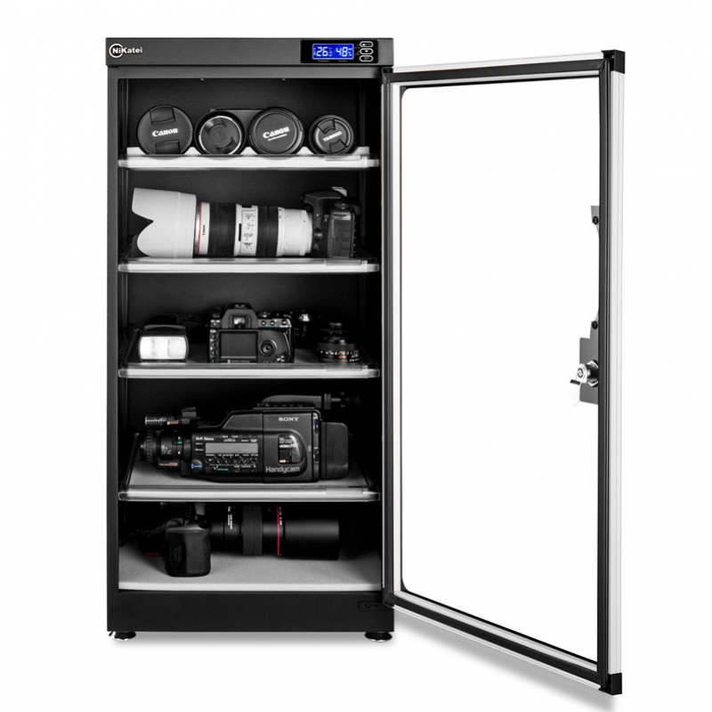 Tủ chống ẩm Nikatei NC-125S Silver