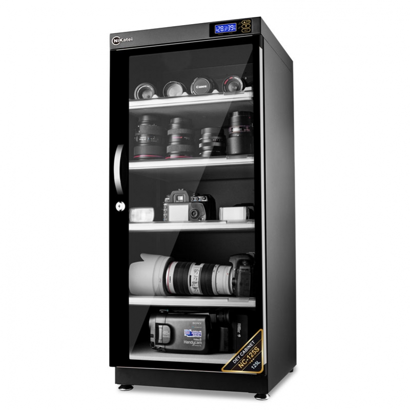 Tủ chống ẩm Nikatei NC-125S Silver