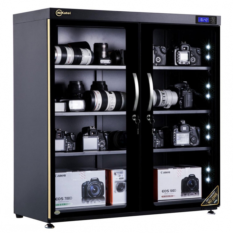 Tủ chống ẩm Nikatei NC-250S Gold