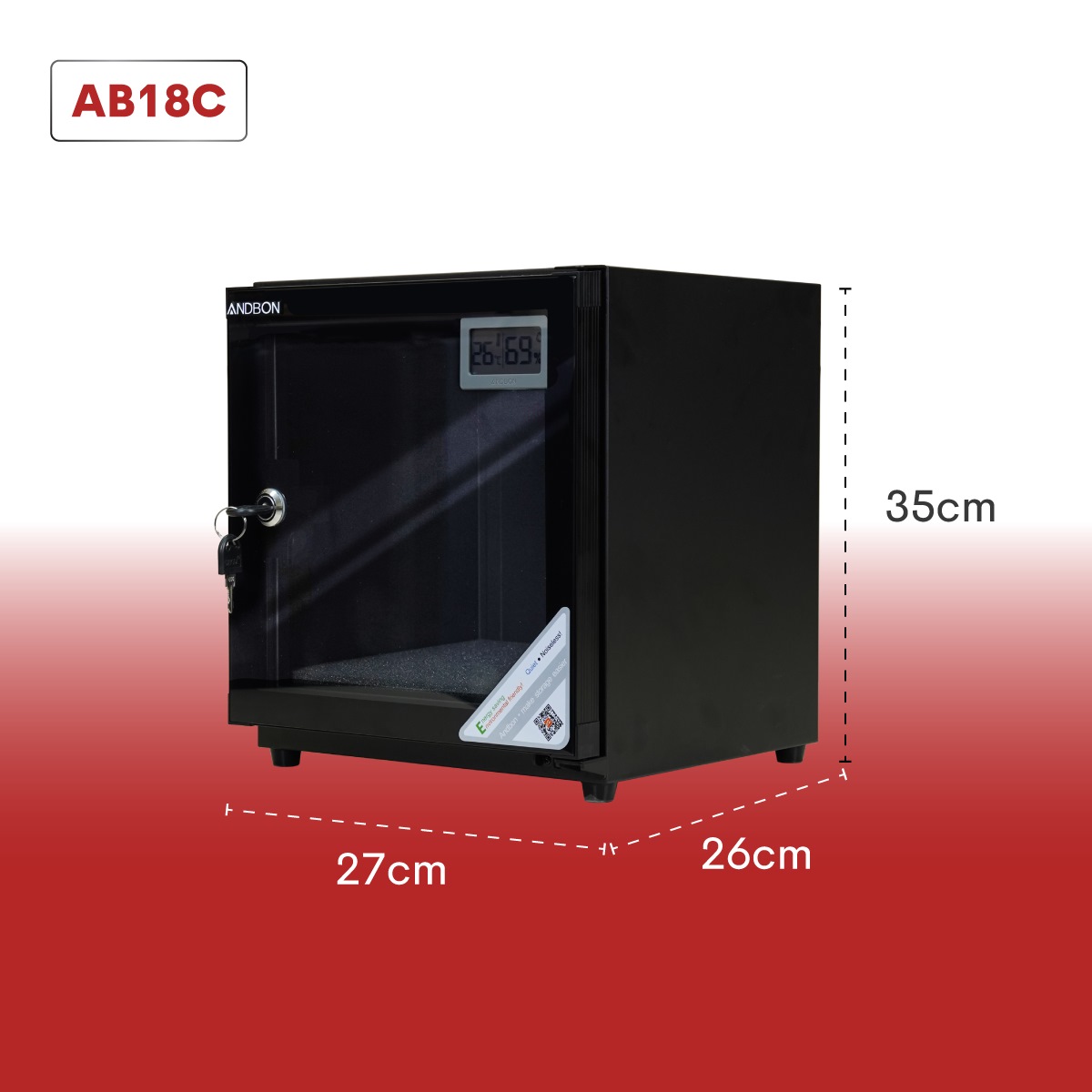 Tủ chống ẩm Andbon AB-18C