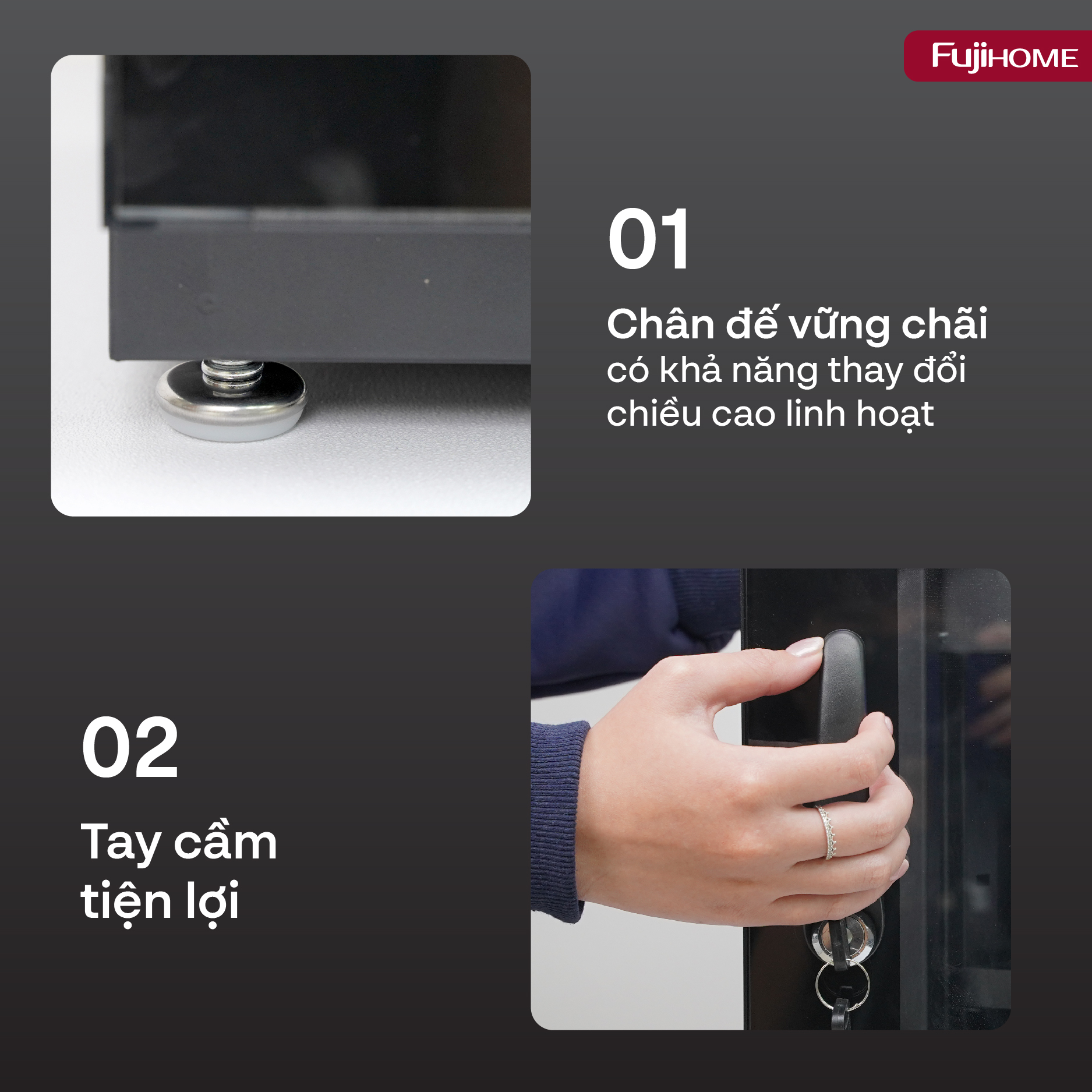 Tủ chống ẩm Fujihome DC-70E