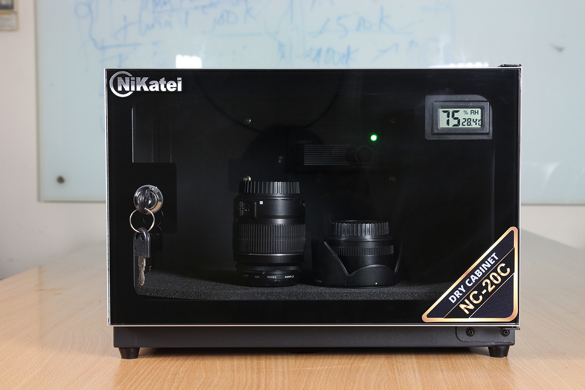 Tủ chống ẩm Nikatei NC-20C Silver