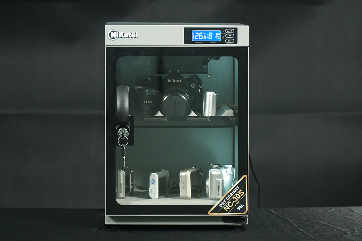 Tủ chống ẩm Nikatei NC-30S Silver Plus