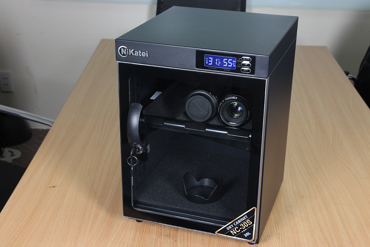 Tủ chống ẩm Nikatei NC-30S Silver