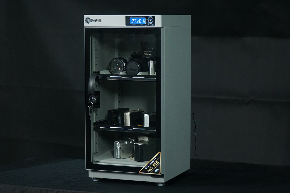 Tủ chống ẩm Nikatei NC-50S Siliver Plus