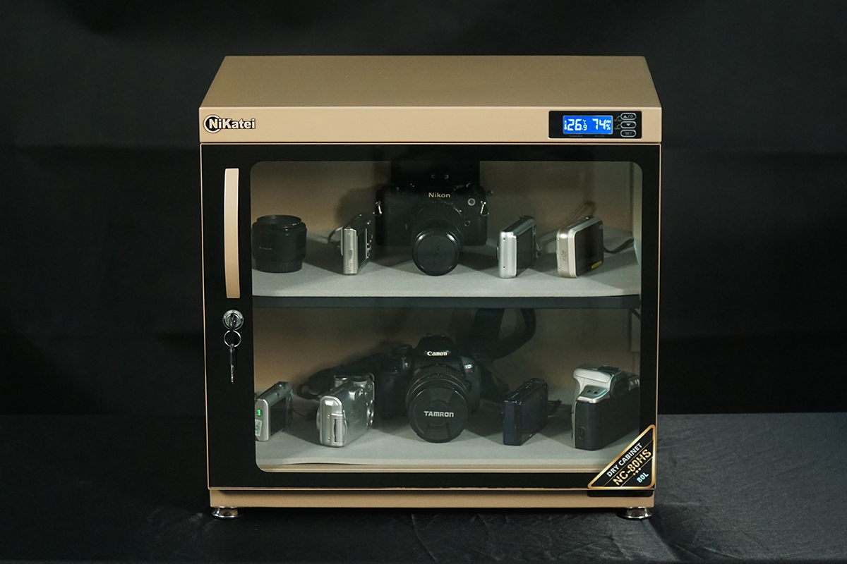 Tủ chống ẩm Nikatei NC-80HS Gold Plus