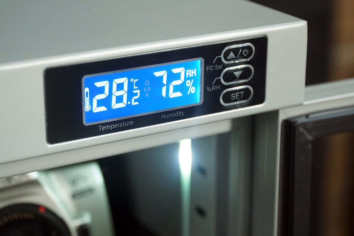 Tủ chống ẩm Nikatei NC-80S Silver Plus