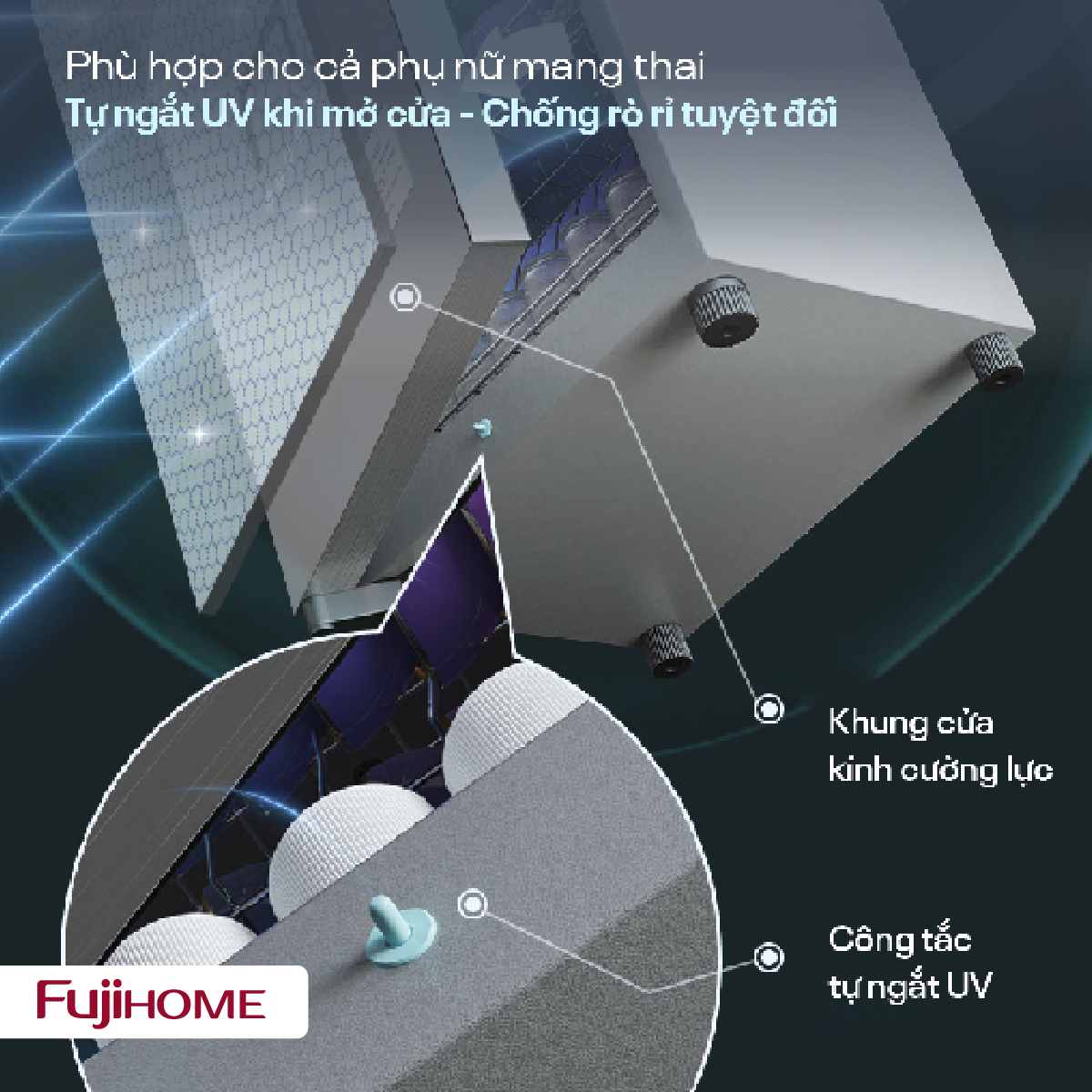 Tủ sấy chén bát tiệt trùng Fujihome DD128