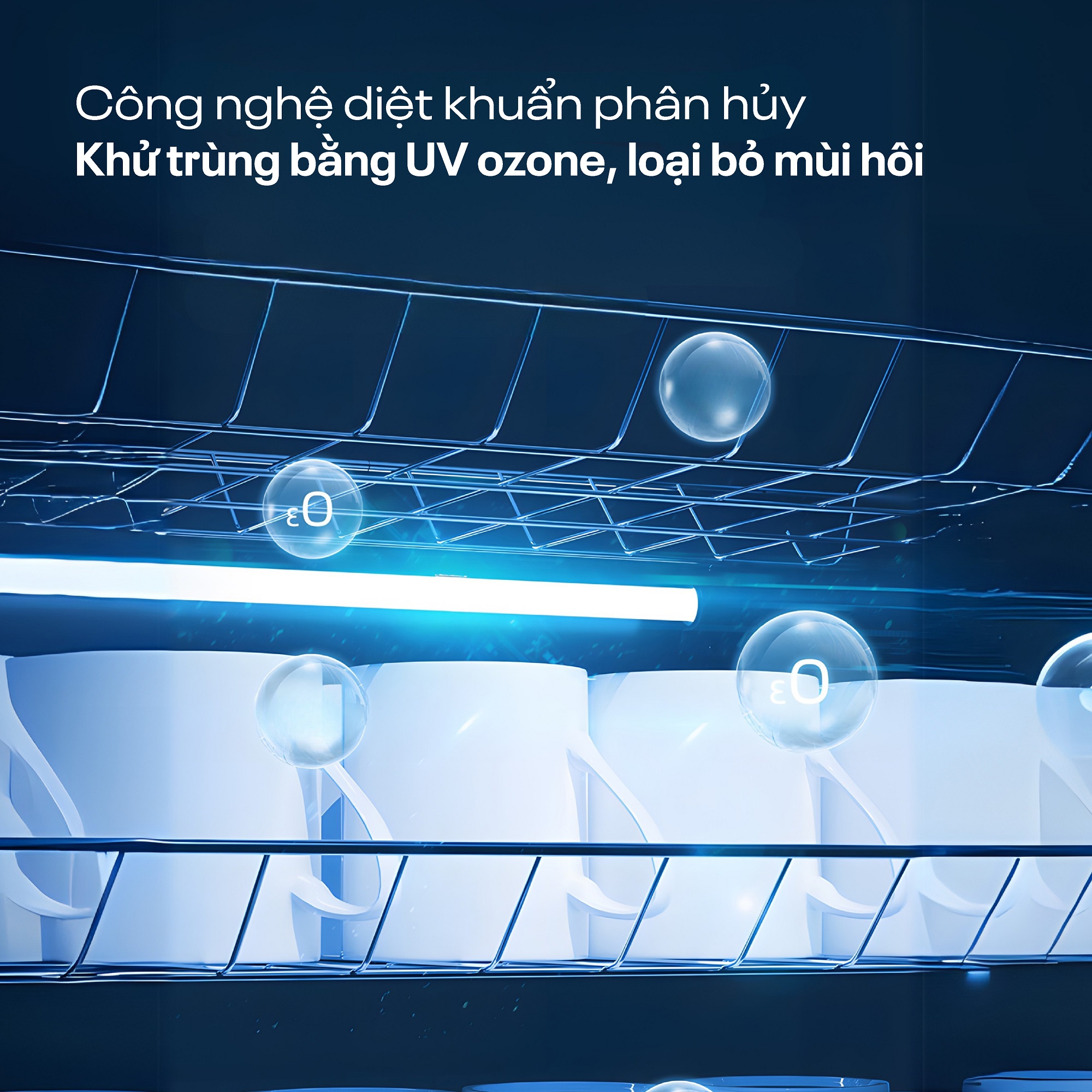 Tủ sấy khử trùng bát đĩa UV+Ozone dung tích lớn Fujihome DD180