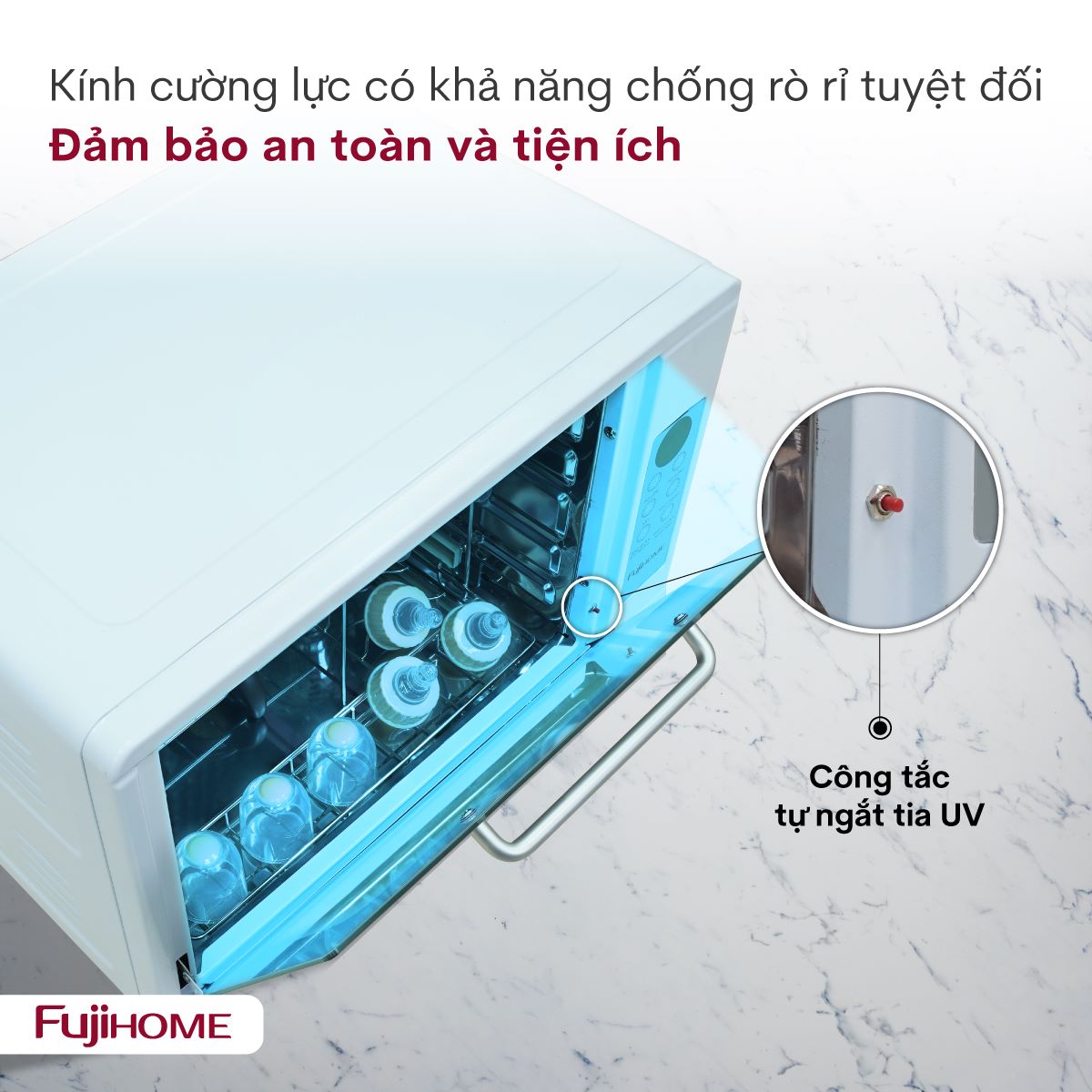 Tủ sấy tiệt trùng đa năng Fujihome DD38