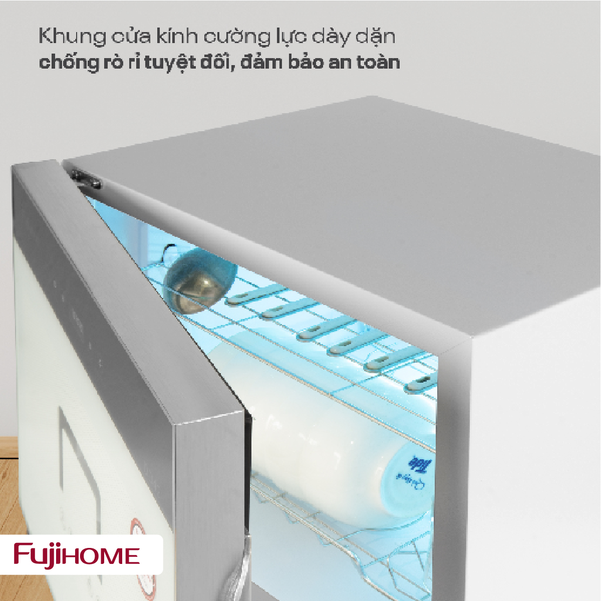 Tủ sấy chén bát dân dụng Fujihome DD42