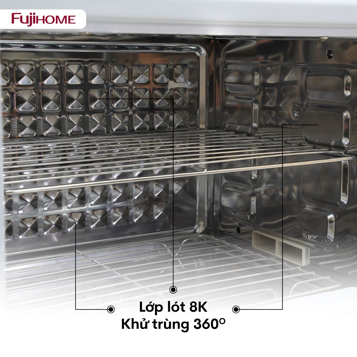 Tủ sấy tiệt trùng đa năng Fujihome DD48