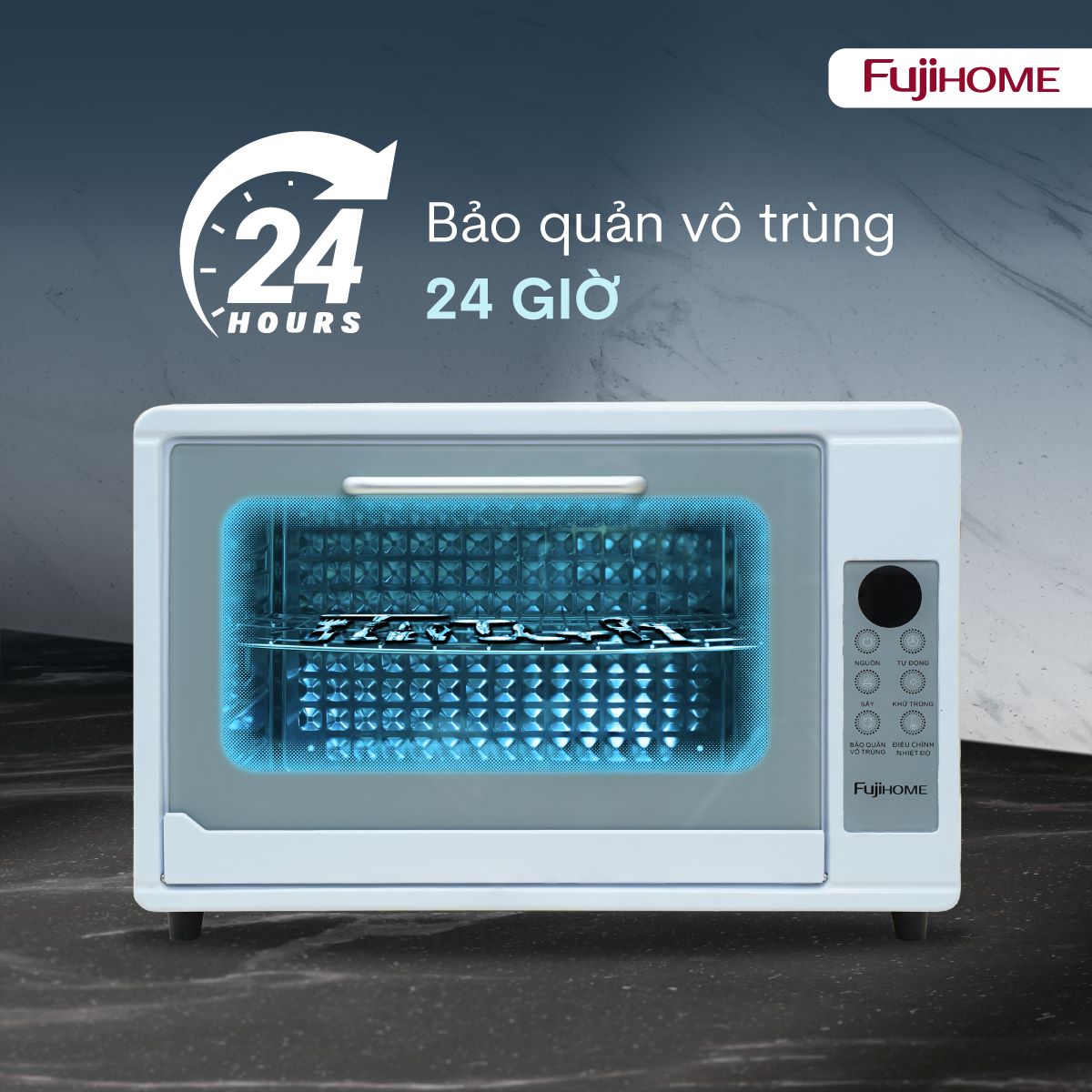 Tủ sấy tiệt trùng đa năng Fujihome DD48