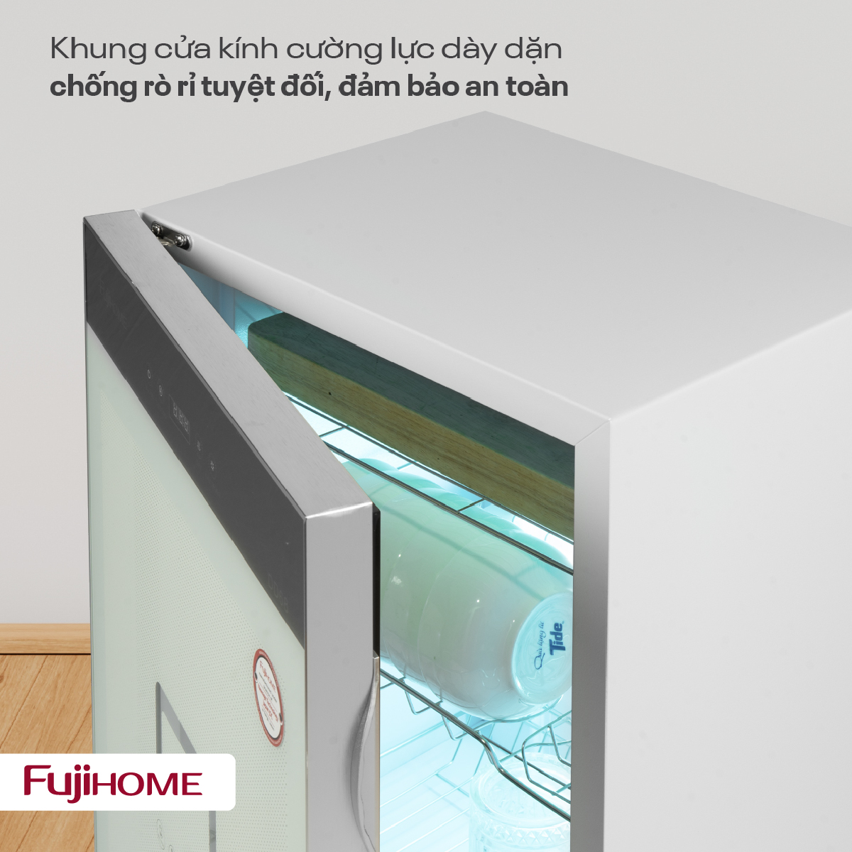 Tủ sấy chén bát tiệt trùng Fujihome DD68