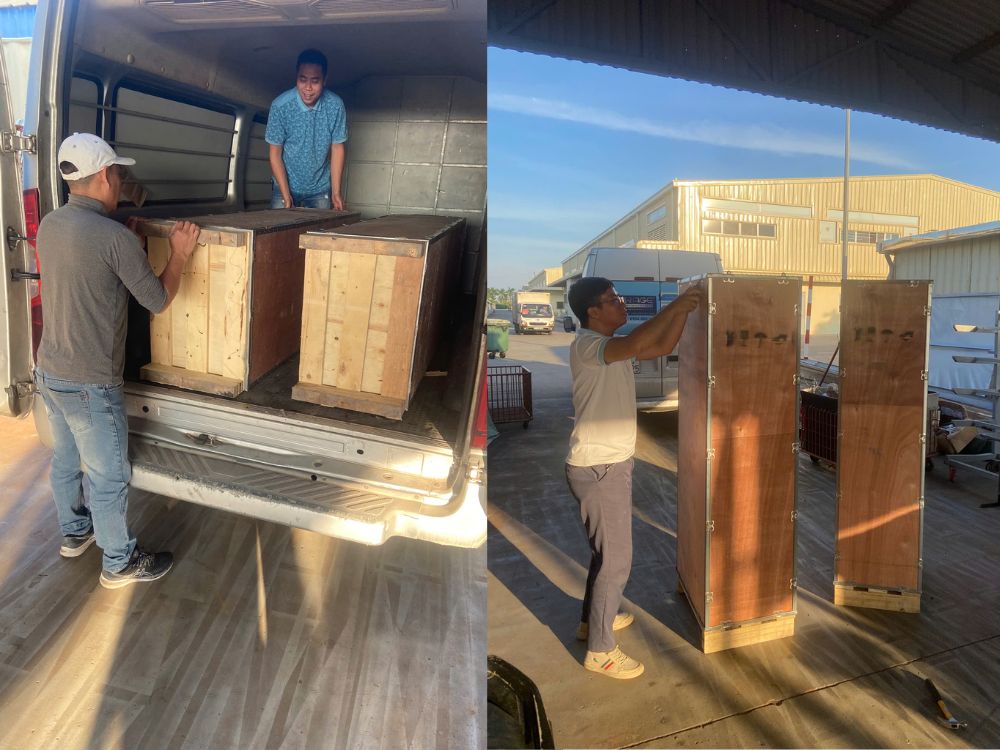 Xử lý ẩm trong dệt máy xuất khẩu với máy hút ẩm công nghiệp FujiE HM-1800D