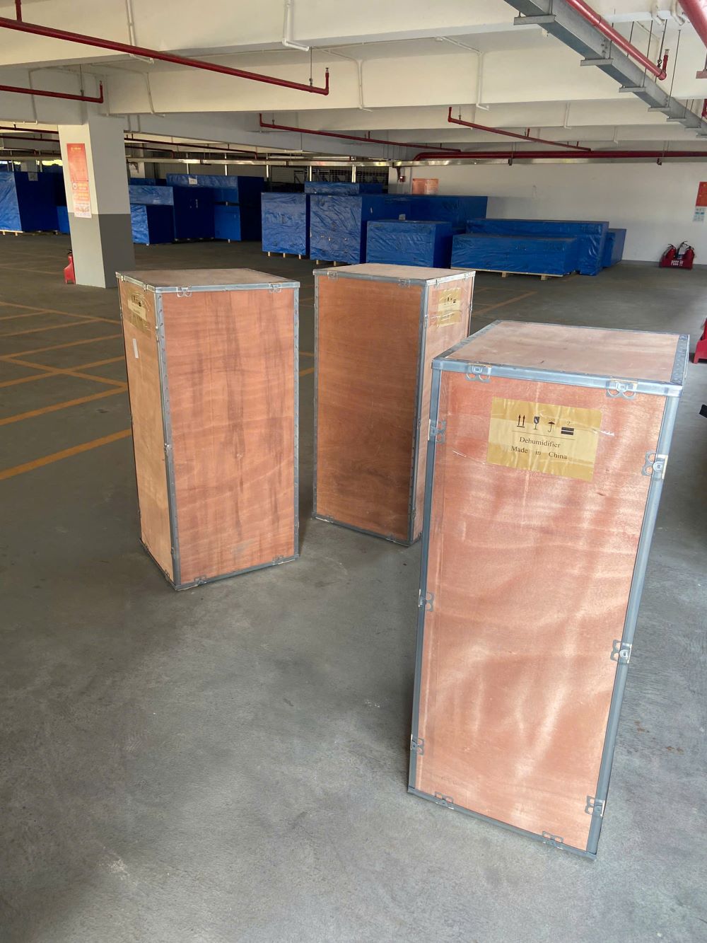 Xử lý ẩm cho Nanofilm với 03 máy hút ẩm công nghiệp FujiE HM-1500D