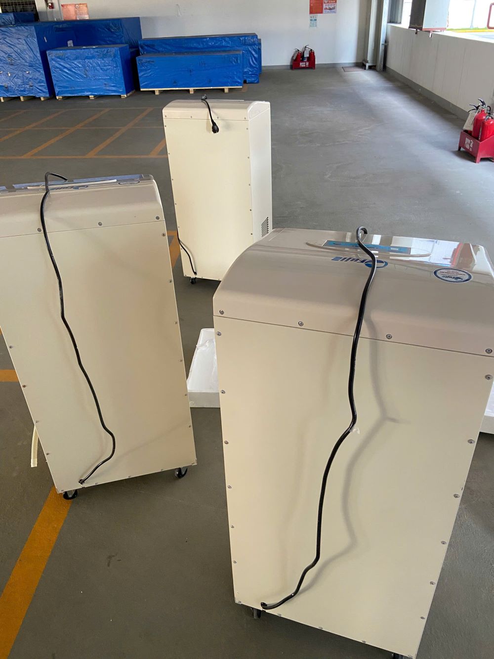 Xử lý ẩm cho Nanofilm với 03 máy hút ẩm công nghiệp FujiE HM-1500D